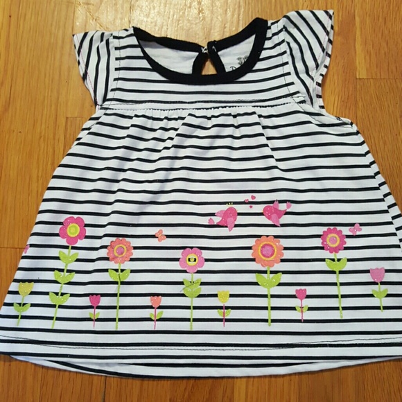 NWT Girl's 3 Piece Headband, Dress & Shorts Outfit - Picture 3 of 7